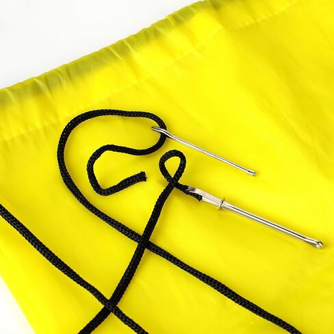 3 Pcs Rope Threader Clip 3 Inches Stainless Steel Drawstring Threaders Easy Threader Needle Sewing Tool for Elastic Metal Easy Pull Hoodie String Threader for Pant Sweatpant in Saudi Arabia
