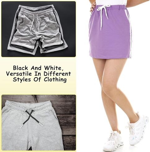 مجموعة 9 قطع من خيط الرباط، 2 قطعة من حبل الأربطة للسراويل الرياضية/ 1 قطعة من خيط الرباط المطاطي/ 2 قطعة من خيط بودكين المعدني/ 1 قطعة خطاف دوار معدني/ 3 قطع من أدوات خيط الأربطة المرنة in Kuwait