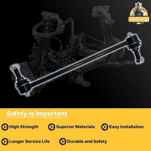 2 قطعة K80852 رابط مثبت قضيب أمامي مناسب لـ Buick 2008-09 Allure & LaCrosse، 2005-07 Terraza، Chevy 2005-09 Uplander، Pontiac 2005-08 Grand Prix، 2005-09 Montana FWD، Saturn 2005-07 Relay in Kuwait