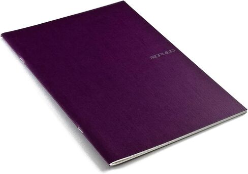Fabriano EcoQua Notebook, Small, Spiral-Bound, Grid, 70 Sheets, Black in Saudi Arabia