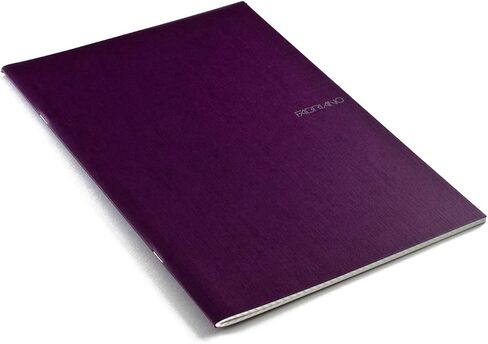 Fabriano EcoQua Notebook, Small, Spiral-Bound, Grid, 70 Sheets, Black in Saudi Arabia