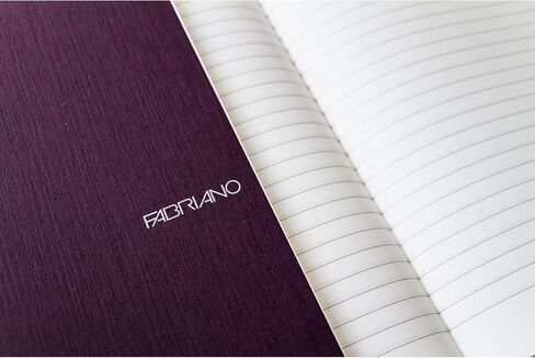Fabriano EcoQua Notebook, Small, Spiral-Bound, Grid, 70 Sheets, Black in Saudi Arabia