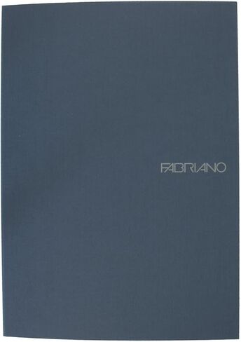 Fabriano EcoQua Notebook, Small, Spiral-Bound, Grid, 70 Sheets, Black in Saudi Arabia