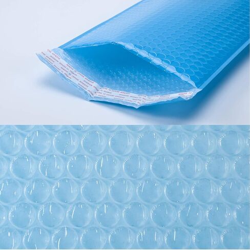 50pcs #000 4x8" Bubble Mailers Padded Envelopes for Valentines Present Birthday Gift Cosmetics Jewelry Packing with Waterproof Self Seal Strip (red hearts, #000 4x8 inch)- TONESPAC in Kuwait