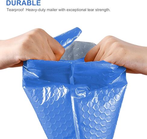 50pcs #000 4x8" Bubble Mailers Padded Envelopes for Valentines Present Birthday Gift Cosmetics Jewelry Packing with Waterproof Self Seal Strip (red hearts, #000 4x8 inch)- TONESPAC in Kuwait