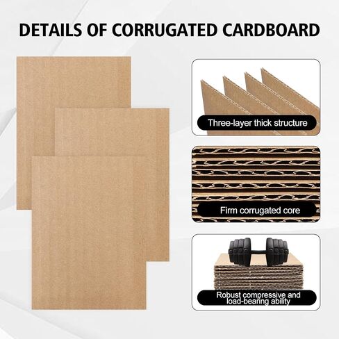 362 Pcs Trading Card Shipping Protector Set Include 240 Corrugated Cardboard Sheets 120 White Poly Bubble Mailers, Card Mailers Padded Envelopes and 2 Masking Tape for Trading Card Packaging (Black) in Saudi Arabia