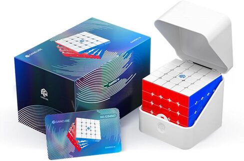 Bukefuno GAN 562 M 5x5 UV Cube Puzzle Magnetic Stickerless Gan 562M UV 5x5x5 Speed Puzzle GAN562 M UV Standard Speed Cube UV Version in Saudi Arabia