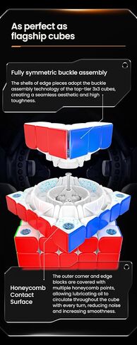 Bukefuno GAN 562 M 5x5 UV Cube Puzzle Magnetic Stickerless Gan 562M UV 5x5x5 Speed Puzzle GAN562 M UV Standard Speed Cube UV Version in Saudi Arabia