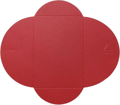 24 قطعة من المظاريف الصغيرة، مشبك على شكل قلب لتخزين العناصر الصغيرة، حامل بطاقات هدية لطيف، مغلفات ورقية، مغلفات بطاقات هدايا الدعوة لحفلات الزفاف وحفلات التهنئة والعطلات، أحمر in Kuwait