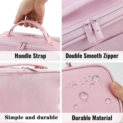 Black Pencil Case Large capacity Pencil Pouch 3 Compartment Large Storage Pouch Double Zipper Storage Bag Portable Multifunctional bag Desk Organizer School Pencil Case New Semester Begins in Saudi Arabia