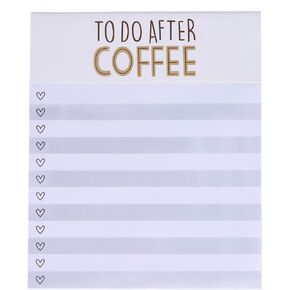 Coffee Jotter Notepad