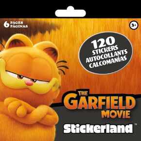 The Garfield Movie Mini Stickerland Pad - 6 Page