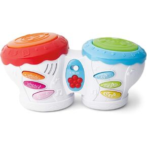 Kidoozie Flashbeat Drums - Developmental Activity Toy for Toddlers Ages 18 Months and Older
