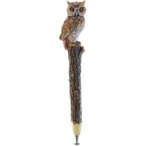 Planet Pens Owl Novelty Pen - Cute Fun & Unique Kids & Adults Office Supplies Ballpoint Pen, Colorful Forest Bird Writing Pen Instrument For Cool Stationery School & Office Desk Decor Accessories