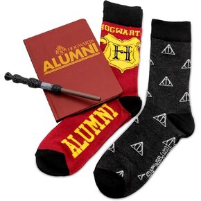 Culture Fly Harry Potter Stationary and Socks Bundle Journal Pen 2 Pair Socks