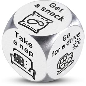Retirement Gifts for Men Women - Happy Retirement Gifts for Him Her Funny Decider Dice Gifts, for Retired Friends Going Away Leaving Gifts for Coworkers Stocking Stuffers for Women Men