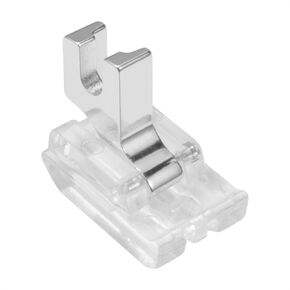 Low Shank Clear Invisible Zipper Presser Foot for Singer, Brother, Janome, Juki, Babylock, Elna, Kenmore, White, Necchi, Simplicity, Euro-Pro, New Home, and More Sewing Machines