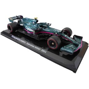 - 1/24 Model car Formula 1 Compatible with Aston Martin AMR21#5 S. Vettel 2nd Azerbaijan GP Formula 1 2021 - OR068