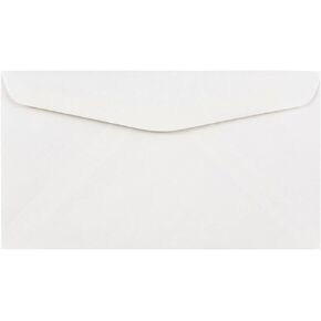 JAM PAPER #6 3/4 مظاريف تجارية للأعمال - 3 5/8 × 6 1/2 - أبيض - بالجملة 500/صندوق in Kuwait