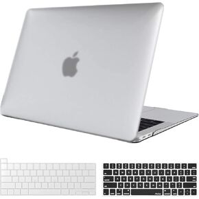 ProCase for MacBook Pro 13 M2 2023, 2022, 2016-2021 A2338 M1 A2289 A2251 A2159 A1989 A1706 A1708, Hard Case and Keyboard Cover for MacBook Pro 13 inch -Black