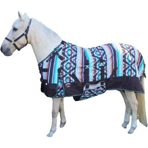 1200D Turnout Lightweight Bellyband Rain Horse Winter Sheet Serape 3B100