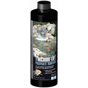 MICROBE-LIFT PHOSRE32 Ultimate Pond Phosphate Remover for Fresh Water, 32oz Treats up to 3,200 gals