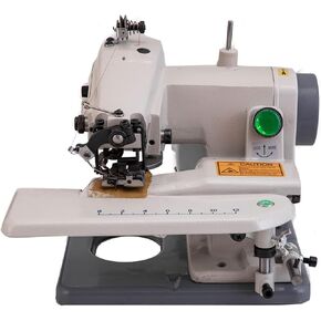 Portable Desktop Blindstitch Sewing Machine, RM-500 Alterations Hem Blind Stitch Dressmaker Sewing Machine with Needle for Cuffs, Slack Bottoms, Hemming Dresses, Skirt, Draperies
