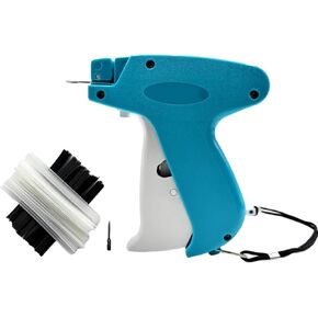 Stitch Gun for Clothes Stitchy - Quick Clothing Fixer Micro Sewing Gun Kit Hemming Sticky with 1 Fine Needle, 1500 White Fasteners + 1500 Black Fasteners