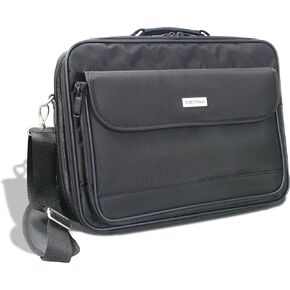 TRENDnet Padded Clamshell Notebook Carrying Case for 15.4 Inch Laptops, TA-NC1, Black