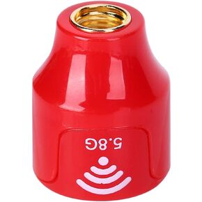 Antennas 5.8GHz 3dBi LHCP High Gain Antenna for FPV Racing Long Range Quadcopter Drone RC Parts Accessory Omnidirectional Pagoda Antenna Low Feeder Loss(Inner Hole Red)