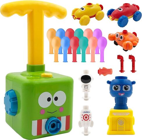 Balloon Launcher with Inertia Car Toy Set for Kids Ages 3 and Up in Saudi Arabia