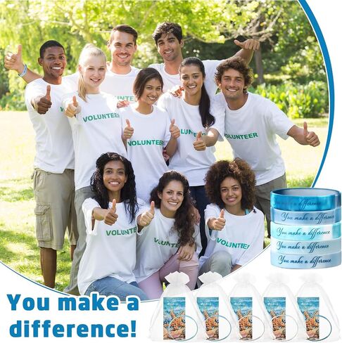 Sasylvia 50 Sets Starfish Story Gifts with Starfish Wristbands Inspirational Silicone Bracelets Cards Gifts Employee Appreciation Gifts for Make a Difference Day Teacher Volunteers (Watercolor) in Saudi Arabia