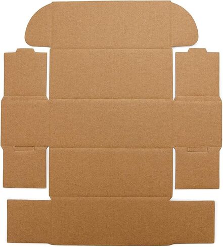 60 عبوة من صناديق البريد المموجة البيضاء، مستلزمات الشحن (2 × 5 × 2 بوصة) in Kuwait