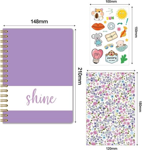 JHCBKFF DIY Journal Kit,Journal Set, Stationary Set, Arts and Crafts Kit,Scrapbook & Diary Supplies Set in Saudi Arabia