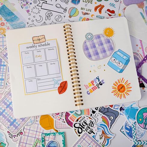 JHCBKFF DIY Journal Kit,Journal Set, Stationary Set, Arts and Crafts Kit,Scrapbook & Diary Supplies Set in Saudi Arabia