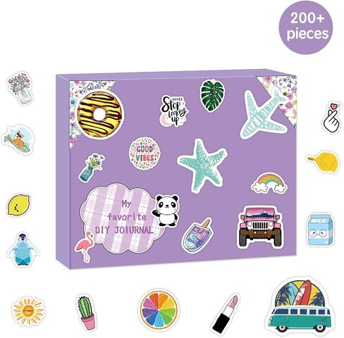JHCBKFF DIY Journal Kit,Journal Set, Stationary Set, Arts and Crafts Kit,Scrapbook & Diary Supplies Set in Saudi Arabia