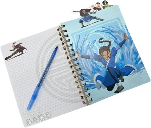 Nickelodeon Avatar the Last Airbender Notebook Journal - Bundle with Avatar Journal Notebook with Tabbed Sections Plus Over 200 Avatar Stickers | Avatar Notebook School Supplies Set in Saudi Arabia