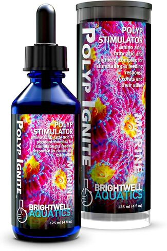 Brightwell Aquatics Polyp Ignite - Polyp Stimulator to Trigger Feeding Response - Polyp Extension for Easier Feeding - Aquarium Water Treatments, 500 ml in Kuwait