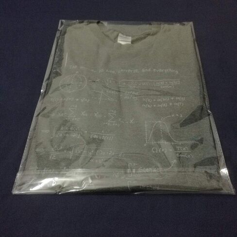 200 Pcs 12" x 15" Self Seal Clear Cellophane Bags Resealable Plastic Apparel Bags Perfect for Packaging Clothing, T-Shirt, Brochure, Prints, Handicraft Gift in Saudi Arabia