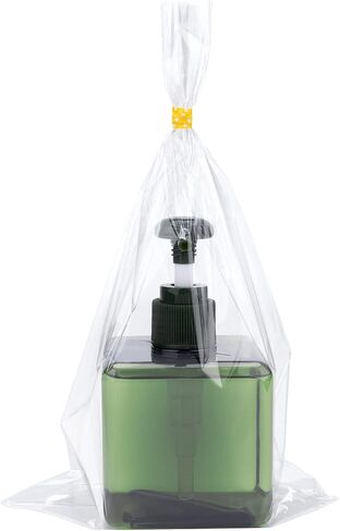 Awpeye 100 PCS Clear Cello Cellophane Treat Bags Good For Pastry, Bakery, Cookie, Candy, Dessert, Popcorn, Dessert, Chocolate And Party Favors 1.4 Mils in Kuwait