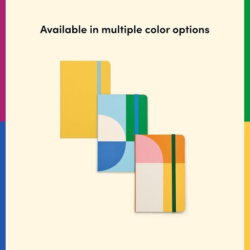 POKETO Lined Pocket Notebook Journal - 80 Page College Ruled Travel-Sized Notebook, 100 GSM Thick Paper, Hardcover - 3.5" x 5.5" - Sky Geo in Saudi Arabia