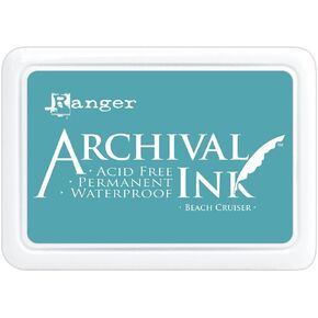 RANGER INDUSTRIES Archival Beach Cruiser Ink pad, One Size, Green