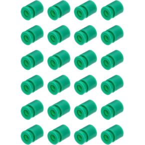 MECCANIXITY RC Anti Vibration Rubber Balls for RC F4 F7 Flight Controller M3x4.6mm Shock Absorption Balls (Dark Green), Pack of 24