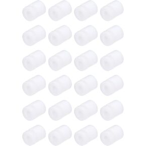 MECCANIXITY RC Anti Vibration Rubber Balls for RC F4 F7 Flight Controller M2x6mm Shock Absorption Balls (White), Pack of 24