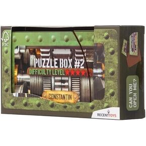 Constantin Puzzle Box #2 - Wood Brainteaser Puzzle from Recent Toys for Ages 14 and Up