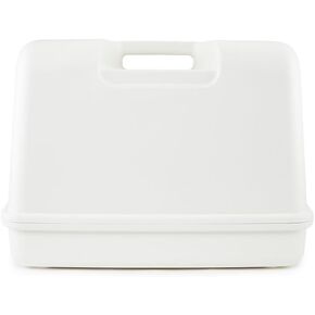 SINGER Universal Hard Carrying Case for Sewing Machine, Compatible with Most Standard Free-Arm Portable Sewing Machines, Non-Slip Inner Tray, Durable, Convenience & Sturdy protection for Easy Storage