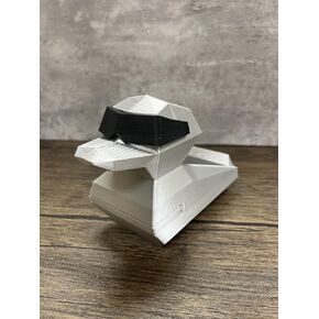 MunnyGrubbers - Cyberduck Collectible Plastic Toy Figurine - Duck You - Goose Key Holder - Cybertruck Accessory - Funny Meme Gift - (Platinum)