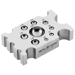Steel Designer Dapping Doming Block - for Jewelry Making - Metal Forming Tool - Shaping Die