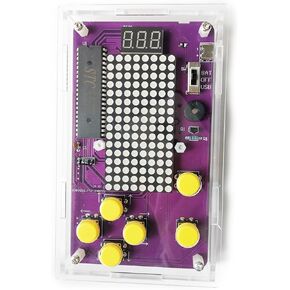 Soldering Kit for Beginners, Soldering Practice Kit with Retro Classic Games, Soldering Projects for STEM Education, Electronic Kits for College High School Students Learning