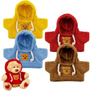 Bencailor 4 Pcs Doll Clothes 11.5 Inch Doll Accessories Clothes Hoodie Sweater Set Knitted Clothing for Elf Doll Decor(Retro Style)